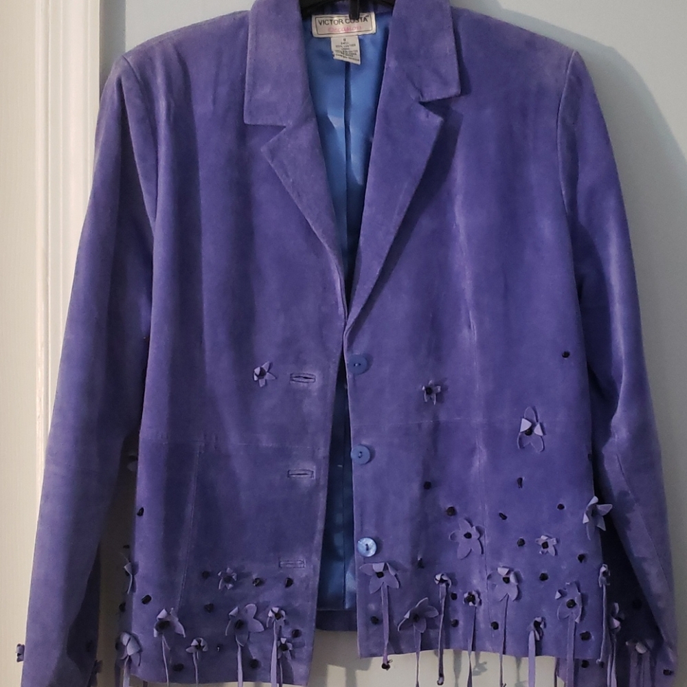100% leather lined jacket